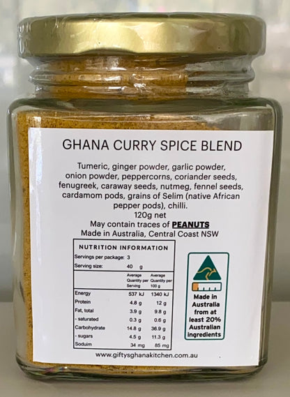 GHANA CURRY SPICE BLEND - West African Spice Blend Gifty's Ghana Kitchen